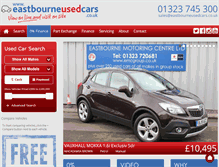 Tablet Screenshot of eastbourneusedcars.co.uk